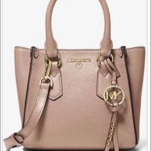NWT Michael Kors Kris Large Leather Satchel